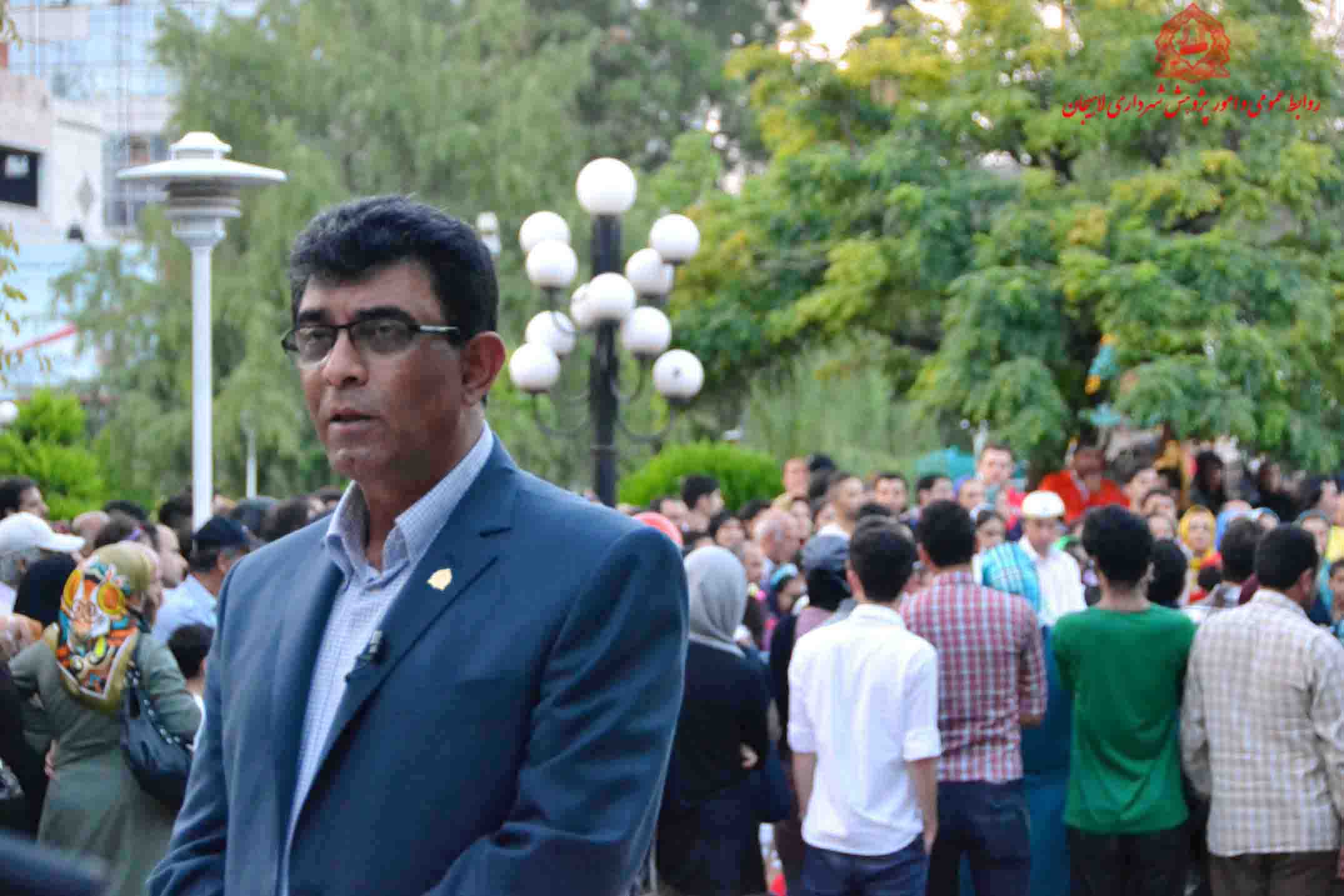 شهردار لاهيجان دبير  پنجمين جشنواره تئاتر خياباني شهروند شد 